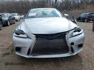 2014 Lexus IS 350 with VIN JTHCE1D25E5002075, listed as a IAAI auction lot 41877829 with 105,269 mi miles. Bid and sale history available at carsss.com. Image 12.