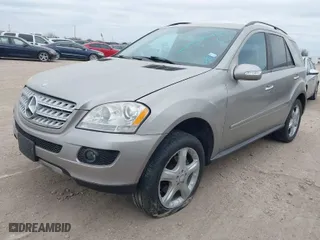 2008 Mercedes-Benz M-Class 3.5L with VIN 4JGBB86E98A418580, listed as a IAAI auction lot 41291773 with 89,617 mi miles. Bid and sale history available at carsss.com. Image 2.