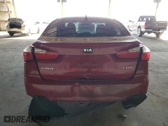 2014 Kia Forte EX with VIN KNAFX4A88E5235965, listed as a Copart auction lot 45882965 with 119,133 mi miles and Salvage Title. Bid and sale history available at carsss.com. Image 6.