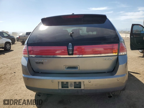 2008 Lincoln MKX with VIN 2LMDU68C88BJ07055, listed as a Copart auction lot 52823585 with 150,818 mi miles and Salvage Title. Bid and sale history available at DreamBid. Image 6.