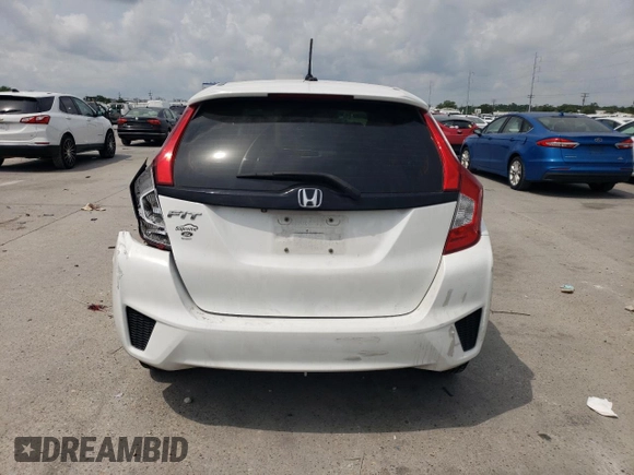 2016 Honda Fit LX with VIN JHMGK5H57GX009204, listed as a Copart auction lot 57129695 with 140,146 mi miles and Salvage title. Bid and sale history available at DreamBid. Image 6.