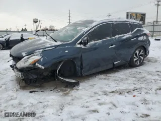 2017 Nissan Murano Platinum with VIN 5N1AZ2MH2HN150241, listed as a Copart auction lot 41864925 with 0 mi miles and Salvage Title. Bid and sale history available at carsss.com. Image 1.