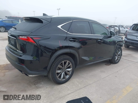 2015 Lexus NX 200t with VIN JTJYARBZ8F2017641, listed as a IAAI auction lot 41486580 with 118,247 mi miles and . Bid and sale history available at carsss.com. Image 4.