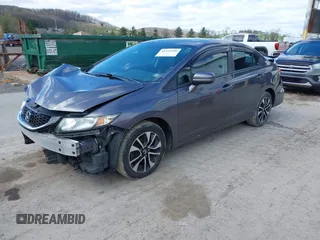 2014 Honda Civic Sedan EX with VIN 19XFB2F83EE071169, listed as a IAAI auction lot 41974108 with 73,885 mi miles. Bid and sale history available at carsss.com. Image 18.