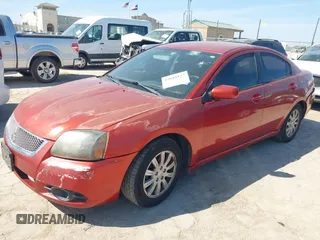 2011 Mitsubishi Galant FE with VIN 4A32B2FF0BE021086, listed as a IAAI auction lot 42018137 with 274,880 mi miles. Bid and sale history available at carsss.com. Image 2.