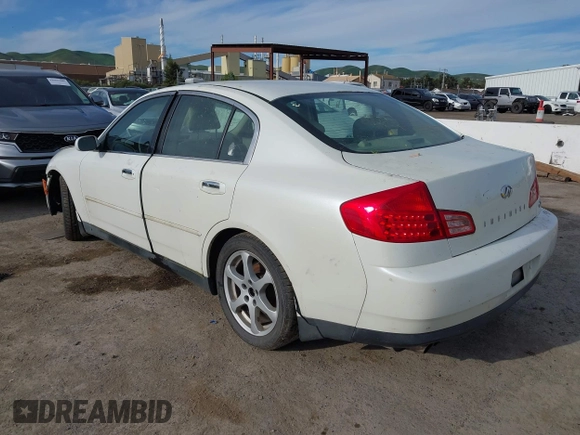 2004 Infiniti G35 w/Leather with VIN JNKCV51E84M616564, listed as a IAAI auction lot 42014090 with 263,105 mi miles and . Bid and sale history available at DreamBid. Image 3.