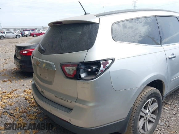2015 Chevrolet Traverse LT with VIN 1GNKVGKDXFJ388478, listed as a IAAI auction lot 41914314 with 188,141 mi miles and . Bid and sale history available at DreamBid. Image 6.
