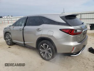 2020 Lexus RX 350L with VIN JTJHZKEA0L2018350, listed as a Copart auction lot 87972245 with 50,475 mi miles and Salvage title. Bid and sale history available at DreamBid. Image 2.