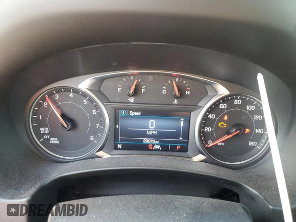2024 GMC Terrain SLE with VIN 3GKALMEG2RL263197, listed as a Copart auction lot 52462895 with 29,070 mi miles and Salvage title. Bid and sale history available at DreamBid. Image 9.