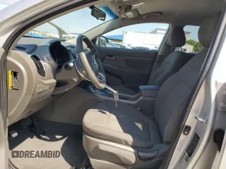 2013 Kia Sportage LX with VIN KNDPB3A26D7429389, listed as a Copart auction lot 50597295 with 217,197 mi miles and Salvage Title. Bid and sale history available at carsss.com. Image 7.