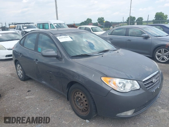2007 Hyundai Elantra GLS with VIN KMHDU46DX7U092241, listed as a IAAI auction lot 42654502 with 133,244 mi miles and . Bid and sale history available at DreamBid. Image 6.