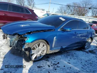 2011 Jaguar XF with VIN SAJWA0JC1BMR85888, listed as a Copart auction lot 42356685 with 153,931 mi miles and Salvage Title. Bid and sale history available at DreamBid. Image 1.