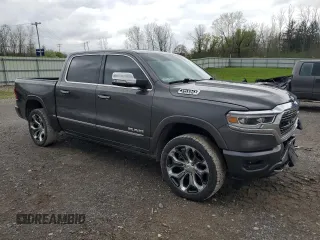 2019 Ram 1500 Limited z VIN 1C6SRFHT9KN692739, wystawiony jako Copart lot #55611315 z przebiegiem 66 191 mil mil oraz Szkoda całkowita • Salvage title. Historia ofert i sprzedaży dostępna na DreamBid. Obrazek 4.