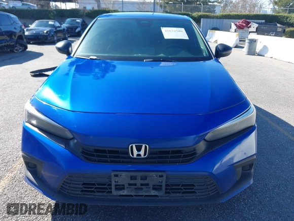 2023 Honda Civic Sedan Sport with VIN 2HGFE2F58PH531934, listed as a IAAI auction lot 41631580 with 40,281 mi miles. Bid and sale history available at carsss.com. Image 13.