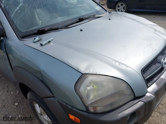 2005 Hyundai Tucson GLS with VIN KM8JN72D95U040538, listed as a IAAI auction lot 41834195 with NaN miles. Bid and sale history available at carsss.com. Image 17.
