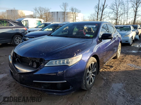 2016 Acura TLX Tech with VIN 19UUB1F51GA006187, listed as a Copart auction lot 79851783 with 0 mi miles. Bid and sale history available at carsss.com. Image 1.