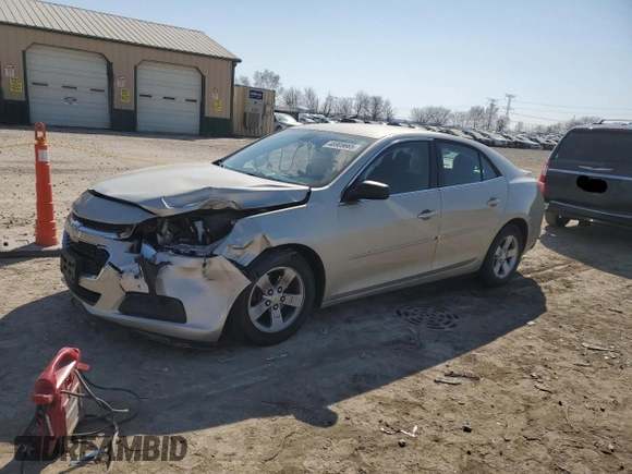 2014 Chevrolet Malibu LS with VIN 1G11A5SL8EF253179, listed as a Copart auction lot 48909665 with 119,327 mi miles and Salvage Title. Bid and sale history available at DreamBid. Image 1.