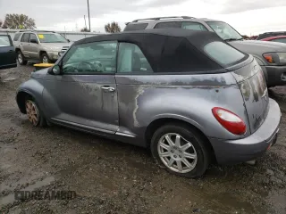 2007 Chrysler PT Cruiser with VIN 3C3JY45X27T627150, listed as a Copart auction lot 81839984 with 54,549 mi miles and Salvage Title. Bid and sale history available at carsss.com. Image 2.