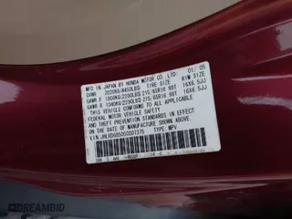 2005 Honda CR-V LX with VIN JHLRD68505C007375, listed as a IAAI auction lot 41979371 with 44,308 mi miles. Bid and sale history available at carsss.com. Image 9.