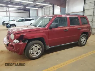 2007 Jeep Patriot Sport with VIN 1J8FT28W67D358205, listed as a Copart auction lot 52323215 with 133,212 mi miles and Salvage Title. Bid and sale history available at DreamBid. Image 1.