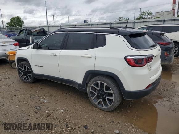 2018 Jeep Compass Limited with VIN 3C4NJCCB3JT486759, listed as a Copart auction lot 57642925 with 59,954 mi miles and Clean title. Bid and sale history available at DreamBid. Image 2.