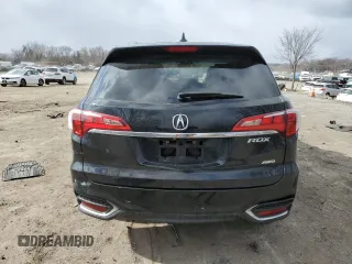 2016 Acura RDX Tech Pkg with VIN 5J8TB4H54GL019515, listed as a Copart auction lot 46230125 with 172,580 mi miles and Salvage Title. Bid and sale history available at carsss.com. Image 6.