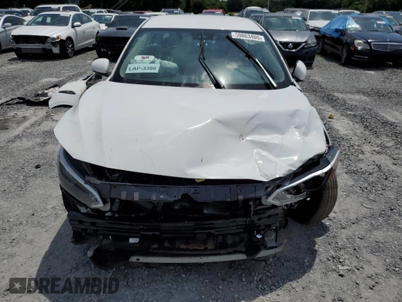 2024 Nissan Sentra S with VIN 3N1AB8BV0RY288968, listed as a Copart auction lot 59863405 with 31,397 mi miles and Salvage title. Bid and sale history available at DreamBid. Image 5.