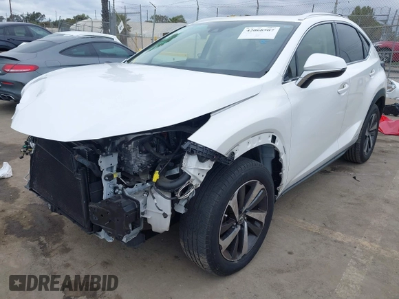 2021 Lexus NX 300h с VIN JTJGJRDZ5M2164361, выставлен на аукционе IAAI как лот 42068507 с пробегом 59 741 миль миль и . История ставок и продаж доступна на DreamBid. Изображение 18.
