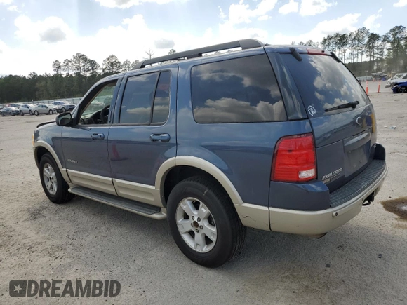 2005 Ford Explorer Eddie Bauer z VIN 1FMZU64K25UA68211, wystawiony jako Copart lot #51275025 z przebiegiem 220 353 mil mil oraz Szkoda całkowita • Salvage title. Historia ofert i sprzedaży dostępna na DreamBid. Obrazek 2.