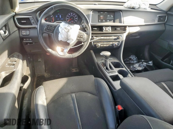2018 Kia Optima S with VIN 5XXGT4L34JG208532, listed as a Copart auction lot 58632625 with 141,799 mi miles and Salvage title. Bid and sale history available at DreamBid. Image 8.