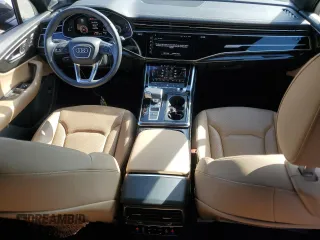 2023 Audi Q7 Premium Plus with VIN WA1LXBF77PD006805, listed as a Copart auction lot 66001664 with 25,494 mi miles and Salvage Title. Bid and sale history available at carsss.com. Image 8.