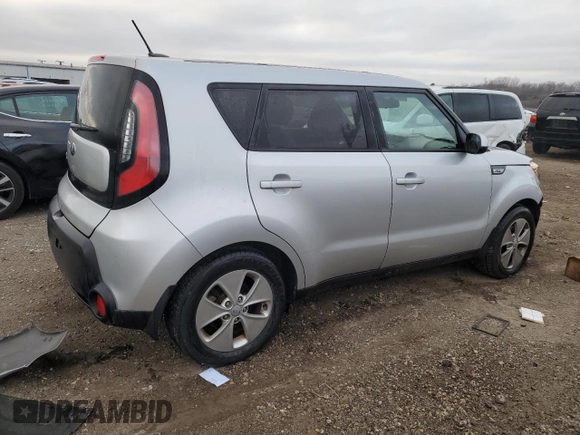 2015 Kia Soul with VIN KNDJN2A25F7810869, listed as a Copart auction lot 83112324 with 118,490 mi miles and Salvage Title. Bid and sale history available at carsss.com. Image 3.