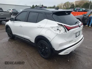 2023 Nissan Kicks SR with VIN 3N1CP5DV3PL492549, listed as a IAAI auction lot 41946715 with 19,063 mi miles. Bid and sale history available at carsss.com. Image 3.