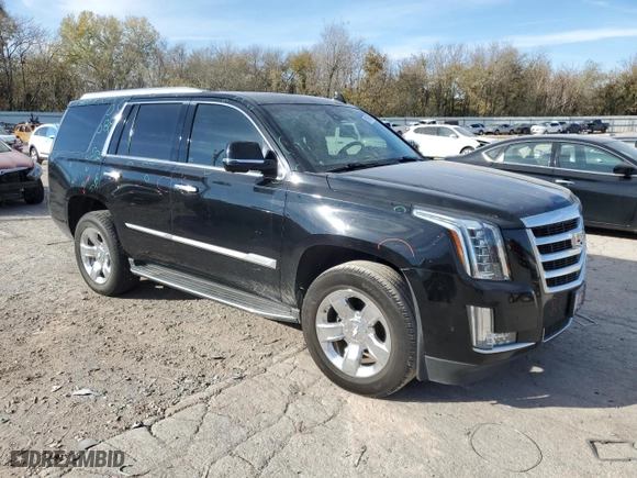 2018 Cadillac Escalade Luxury with VIN 1GYS3BKJXJR348574, listed as a Copart auction lot 81994574 with 143,867 mi miles and Salvage Title. Bid and sale history available at carsss.com. Image 4.