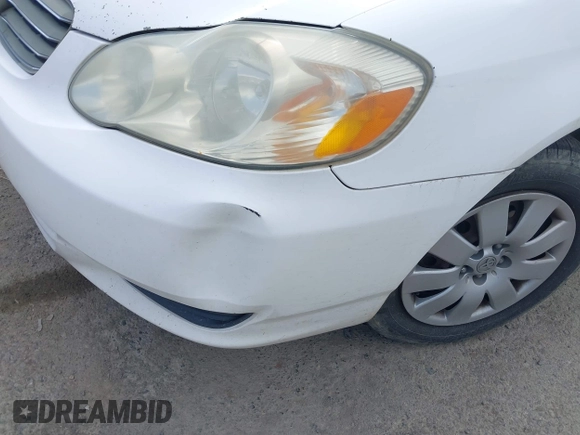 2003 Toyota Corolla CE with VIN 2T1BR32E03C020512, listed as a IAAI auction lot 42066967 with 206,146 mi miles and . Bid and sale history available at DreamBid. Image 12.