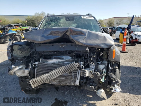 2021 Jeep Renegade 80th Anniversary with VIN ZACNJDBB3MPN13040, listed as a Copart auction lot 57913635 with 62,112 mi miles and Salvage title. Bid and sale history available at DreamBid. Image 5.