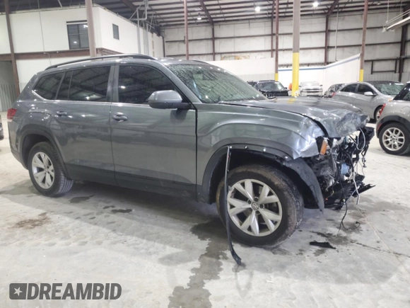 2020 Volkswagen Atlas S with VIN 1V2AP2CA9LC502085, listed as a Copart auction lot 57098325 with 81,410 mi miles and Non repairable. Bid and sale history available at DreamBid. Image 4.