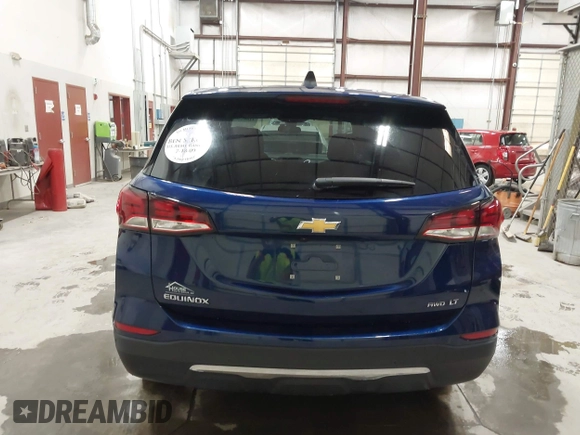 2022 Chevrolet Equinox LT with VIN 3GNAXUEV0NL223572, listed as a IAAI auction lot 42002502 with 20,170 mi miles and . Bid and sale history available at DreamBid. Image 17.