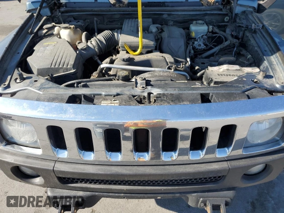 2006 Hummer H3 with VIN 5GTDN136768328575, listed as a Copart auction lot 77496404 with 0 mi miles and Clean Title. Bid and sale history available at carsss.com. Image 12.