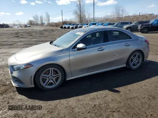 2019 Mercedes-Benz A 220 with VIN WDD3G4FBXKW009707, listed as a Copart auction lot 50912955 with 69,569 mi miles and Salvage Title. Bid and sale history available at DreamBid. Image 1.