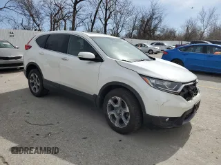 2017 Honda CR-V EX with VIN 5J6RW2H50HL033229, listed as a Copart auction lot 49317615 with 51,641 mi miles and Clean Title. Bid and sale history available at carsss.com. Image 4.