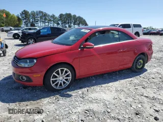 2013 Volkswagen Eos Komfort with VIN WVWBW8AH7DV000421, listed as a Copart auction lot 51988795 with 102,155 mi miles and Salvage Title. Bid and sale history available at DreamBid. Image 1.