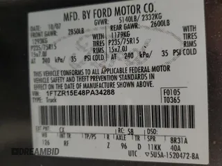 2008 Ford Ranger XL z VIN 1FTZR15E48PA34288, wystawiony jako Copart lot #54175995 z przebiegiem 143 248 mil mil oraz Szkoda całkowita • Salvage title. Historia ofert i sprzedaży dostępna na DreamBid. Obrazek 12.