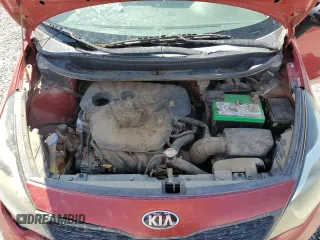 2014 Kia Rio LX with VIN KNADM4A35E6357844, listed as a Copart auction lot 55349705 with 173,026 mi miles and Clean Title. Bid and sale history available at DreamBid. Image 11.