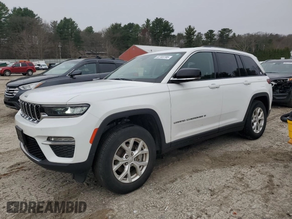 2023 Jeep Grand Cherokee Limited с VIN 1C4RJHBG2PC517841, выставлен на аукционе Copart как лот 52703795 с пробегом 66 476 миль миль и На запчасти • Non repairable. История ставок и продаж доступна на DreamBid. Изображение 1.
