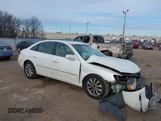 2007 Hyundai Azera SE with VIN KMHFC46F37A212413, listed as a IAAI auction lot 41458197 with 169,081 mi miles. Bid and sale history available at carsss.com. Image 1.