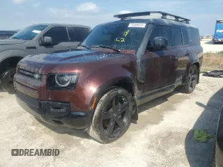 2024 Land Rover Defender X-Dynamic SE with VIN SALE2FEU2R2260716, listed as a Copart auction lot 74466624 with Not provided miles and Non repairable. Bid and sale history available at DreamBid. Image 1.