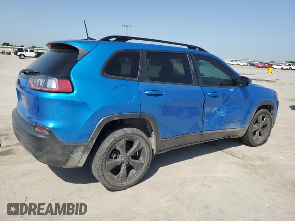 2020 Jeep Cherokee Latitude Plus with VIN 1C4PJLLB4LD606392, listed as a Copart auction lot 53528645 with 52,467 mi miles and Clean Title. Bid and sale history available at carsss.com. Image 3.