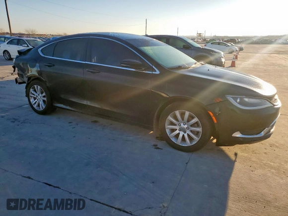 2016 Chrysler 200 Limited with VIN 1C3CCCAB4GN171325, listed as a Copart auction lot 46360645 with 172,721 mi miles and Salvage Title. Bid and sale history available at carsss.com. Image 4.