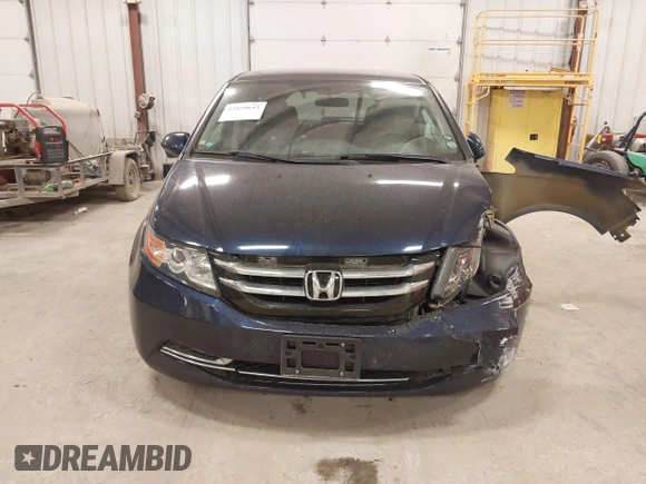 2014 Honda Odyssey EX with VIN 5FNRL5H48EB096987, listed as a IAAI auction lot 42039652 with 108,851 mi miles and . Bid and sale history available at carsss.com. Image 12.